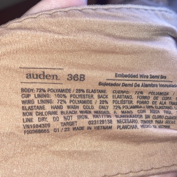 Auden bra 36B - Picture 4 of 4